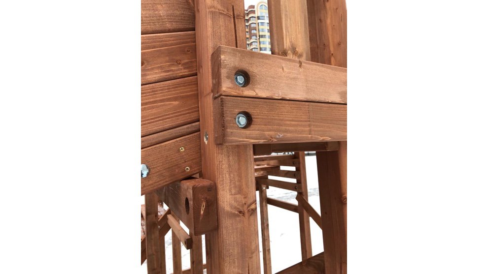 Зимняя горка Олененок 1 скат 4.7 м - вид 5