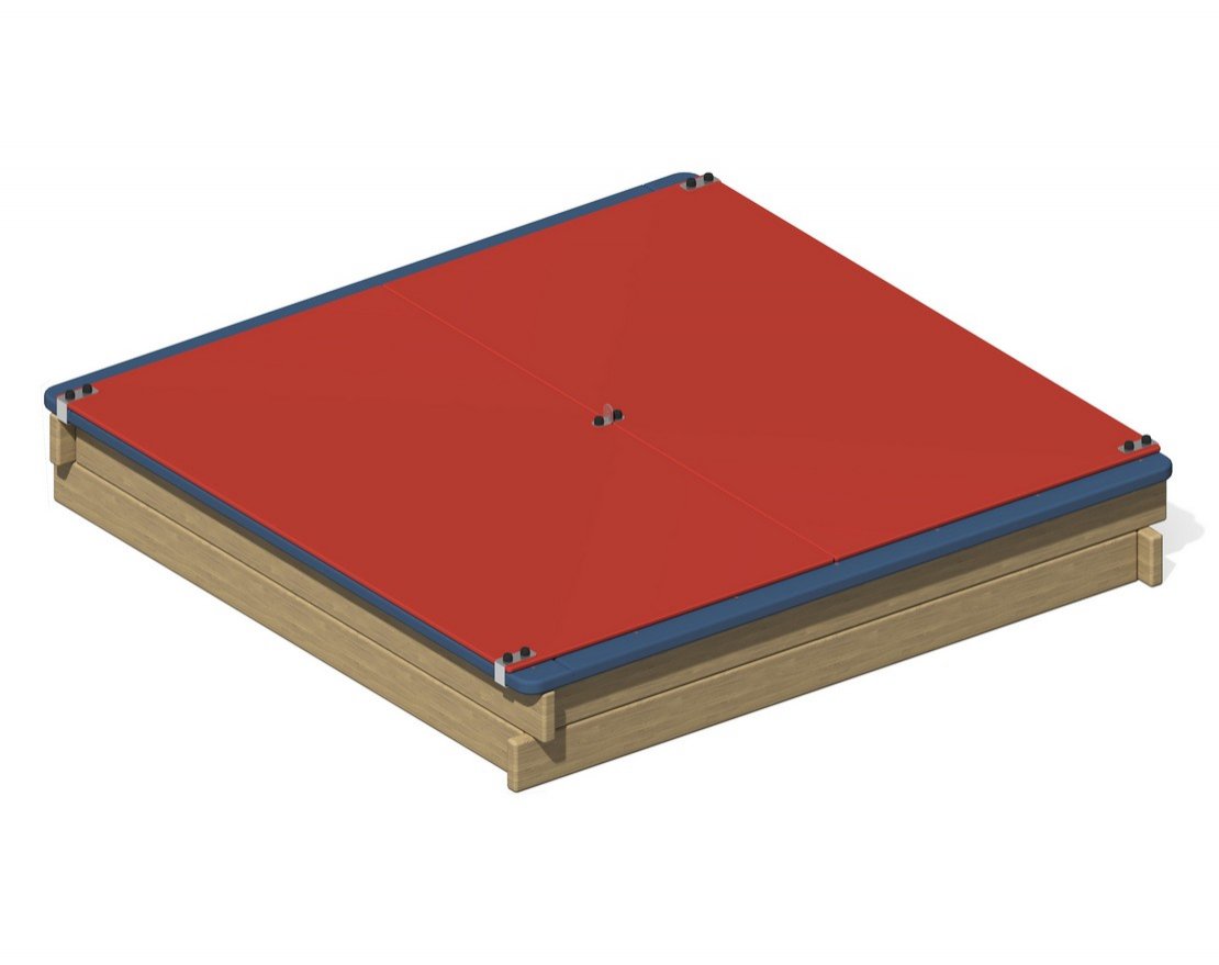 Песочница с откидной крышкой Сокровищница игр 4 - вид 4