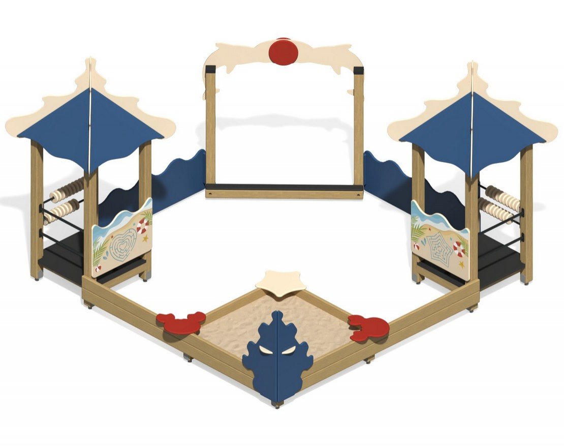 Песочный дворик Подводные друзья - вид 4